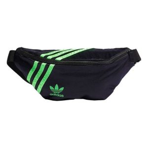 adidas Waist Bag 'Black Green' GU4316