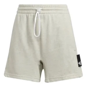 (WMNS) adidas Sportswear Studio Lounge Shorts Asia Sizing 'Beige' HE4145