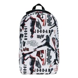 Air Jordan Graphics Backback 'White Black' 9A0484-F00