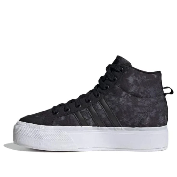 (WMNS) adidas Bravada 2.0 'Platform 'Black White' IE2312