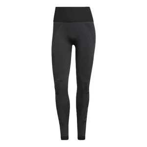 (WMNS) adidas x Karlie Kloss Knit Tights Asia Sizing 'Black' HB1437