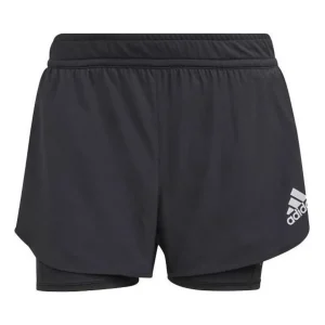 (WMNS) adidas Fast Primeblue 2 in 1 Shorts Asia Sizing 'Black' GN4409