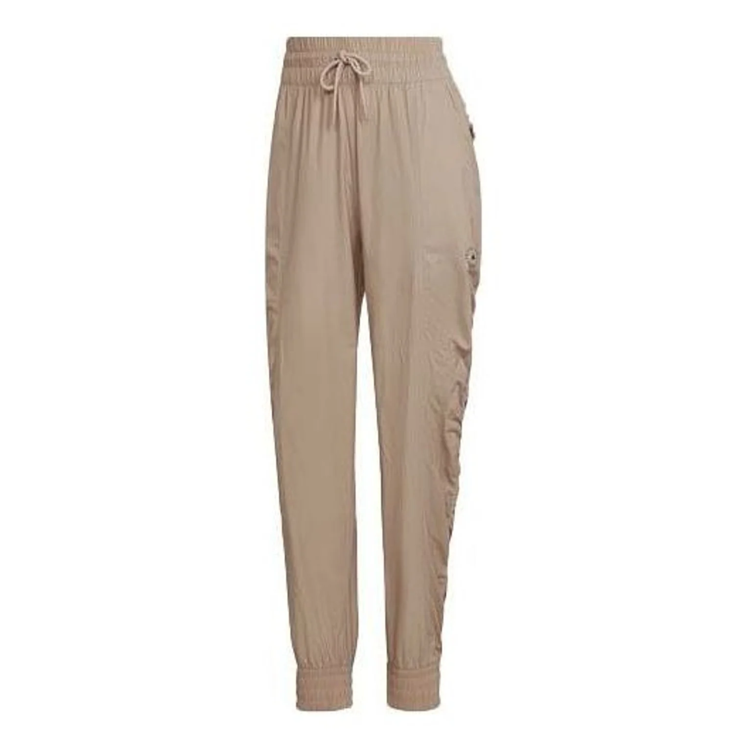 (WMNS) adidas Track Woven Pants Asia Sizing 'Beige' HI3047