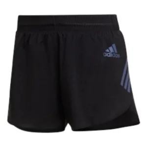 (WMNS) adidas Adizero Running Split Shorts Asia Sizing 'Black Blue' HC7985