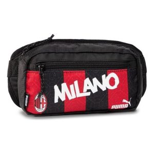 PUMA Acm Ftbl Culture Waist Bag 'Black Red' 077241-04