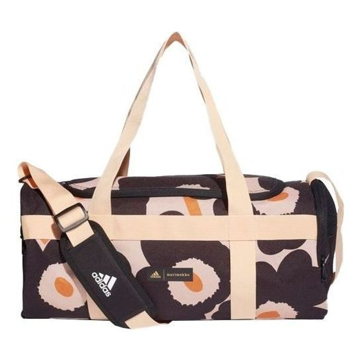 adidas Marimekko Unikko Allover Print Duffel Small 'Pink Black' GU0884
