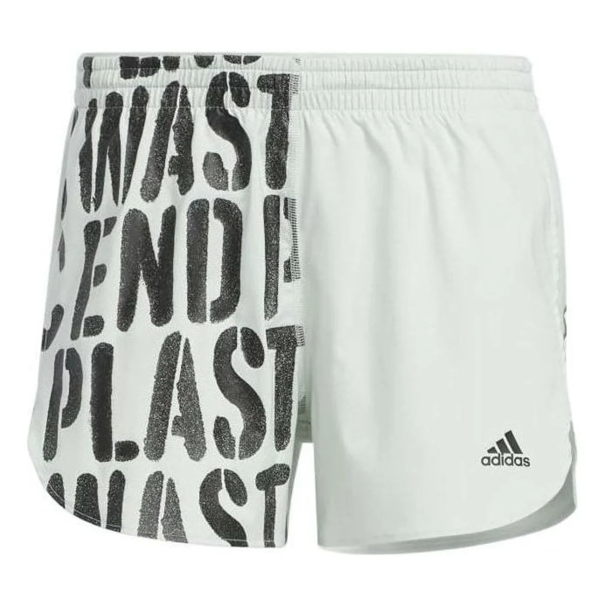 (WMNS) adidas Run Fast Running Shorts With Inner Briefs Asia Sizing 'Green Black' HA4293