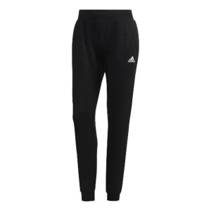 (WMNS) adidas Knit Sweatpants Asia Sizing 'Black' FM9253
