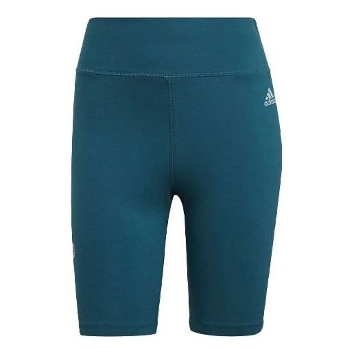 (WMNS) adidas Tight Shorts Asia Sizing 'Teal' HA6553