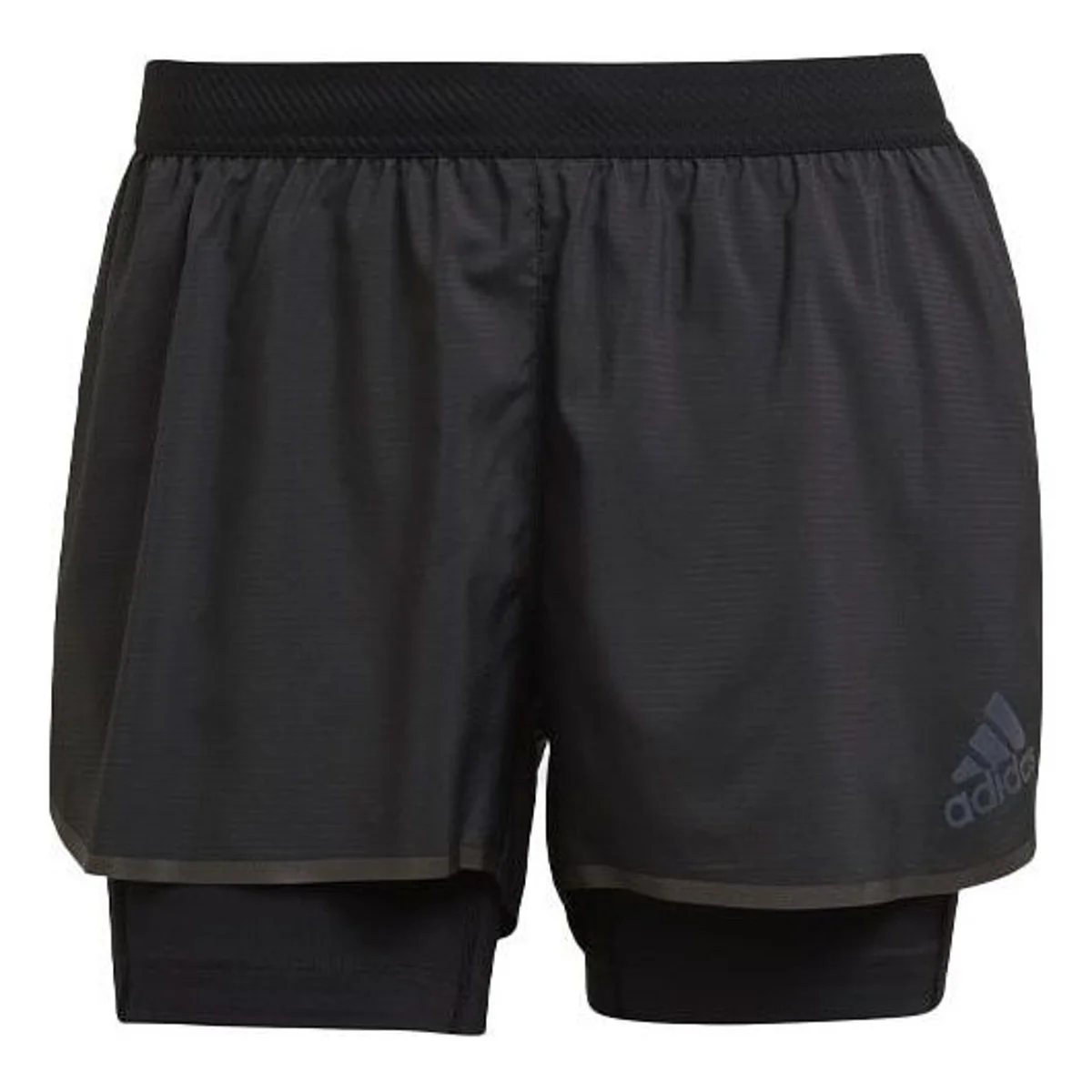 (WMNS) adidas Adizero 2 in 1 Shorts Asia Sizing 'Black' H31150