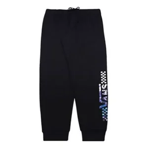 (WMNS) Vans Knit Sweatpants 'Black' VN0A4BEXZVD