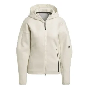 (WMNS) adidas Z.N.E. Sportswear Hoodie Asia Sizing 'White' H40976