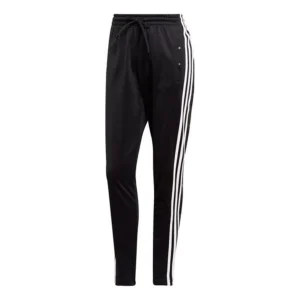 (WMNS) adidas ID 3-Stripes Snap Pants Asia Sizing 'Black White' DZ8660