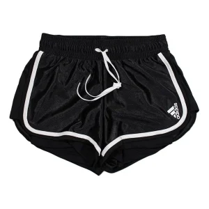 (WMNS) adidas Club Tennis Shorts Asia Sizing 'Black White' GL5461