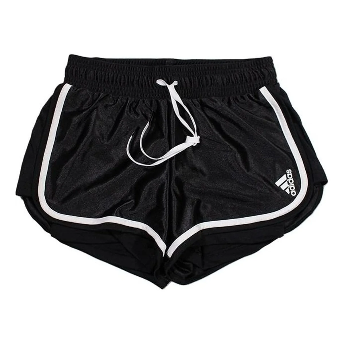 (WMNS) adidas Club Tennis Shorts Asia Sizing 'Black White' GL5461