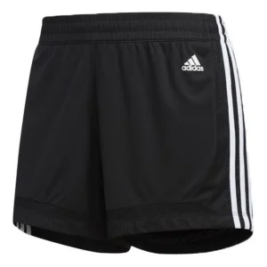 (WMNS) adidas 3-Stripes 5-Inch Mesh Shorts Asia Sizing 'Black White' EB3894