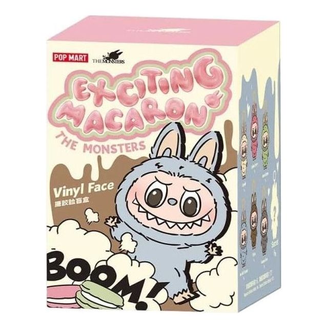 Pop Mart The Monsters Labubu 1.0 Tasty Macarons Sealed Case (1 Blind Box) PPMT-2310-0069-636900630