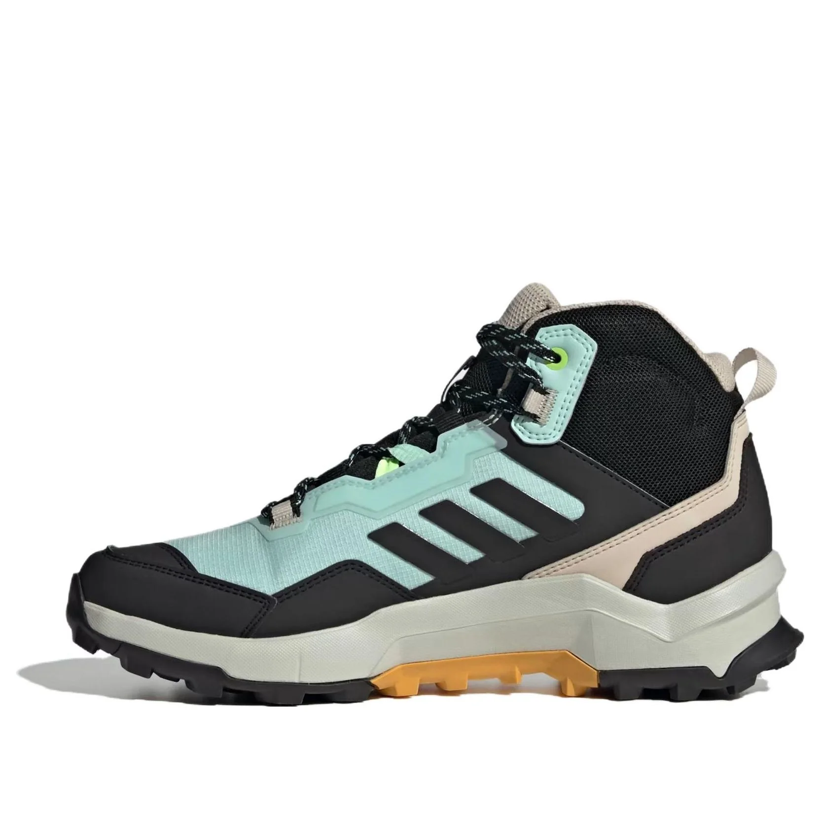 (WMNS) adidas TERREX AX4 Mid GORE-TEX Hiking 'Semi Flash Aqua Core Black Preloved Yellow' IF4850
