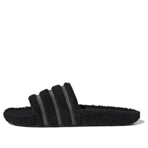 adidas Adilette Cozy Slides Core 'Black' H06452