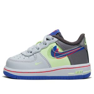 (TD) Nike Force 1 LV8 'Gray Green Blue' CU1032-001