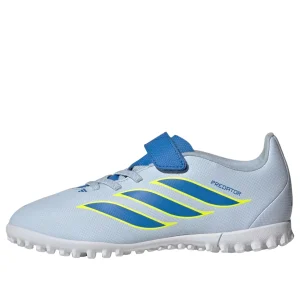 (GS) adidas Predator Club Turf 'Crystal Sky Ray Blue Team Solar Yellow 2' JS0368