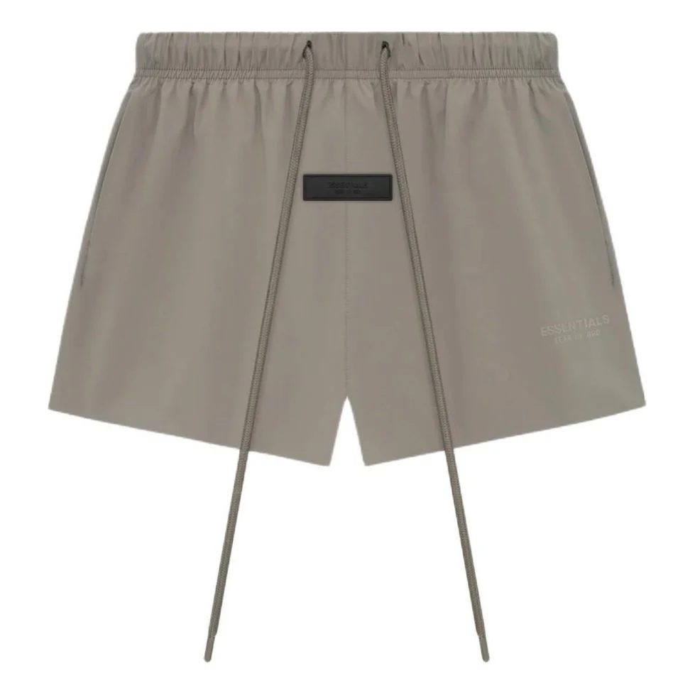 Fear of God Essentials SS24 Nylon Running Short 'Dust' 160SU244215F