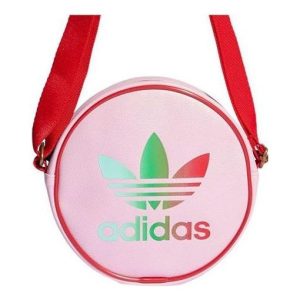 (WMNS) adidas Adicolor 70s Mini Airliner Round Bag 'Pink Red' IK4682