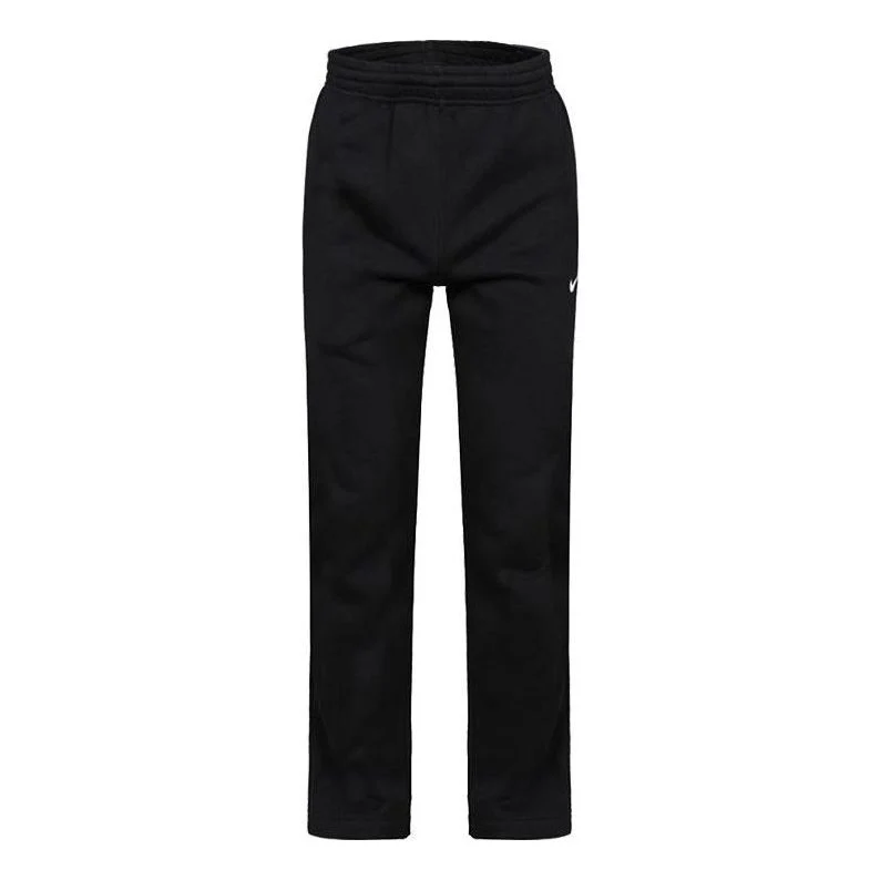 Nike AS Nike Club OH Pant-Swoosh-NF Breathable Casual Knit Training Fleece Lined Sports Long Pants Black 916274-010