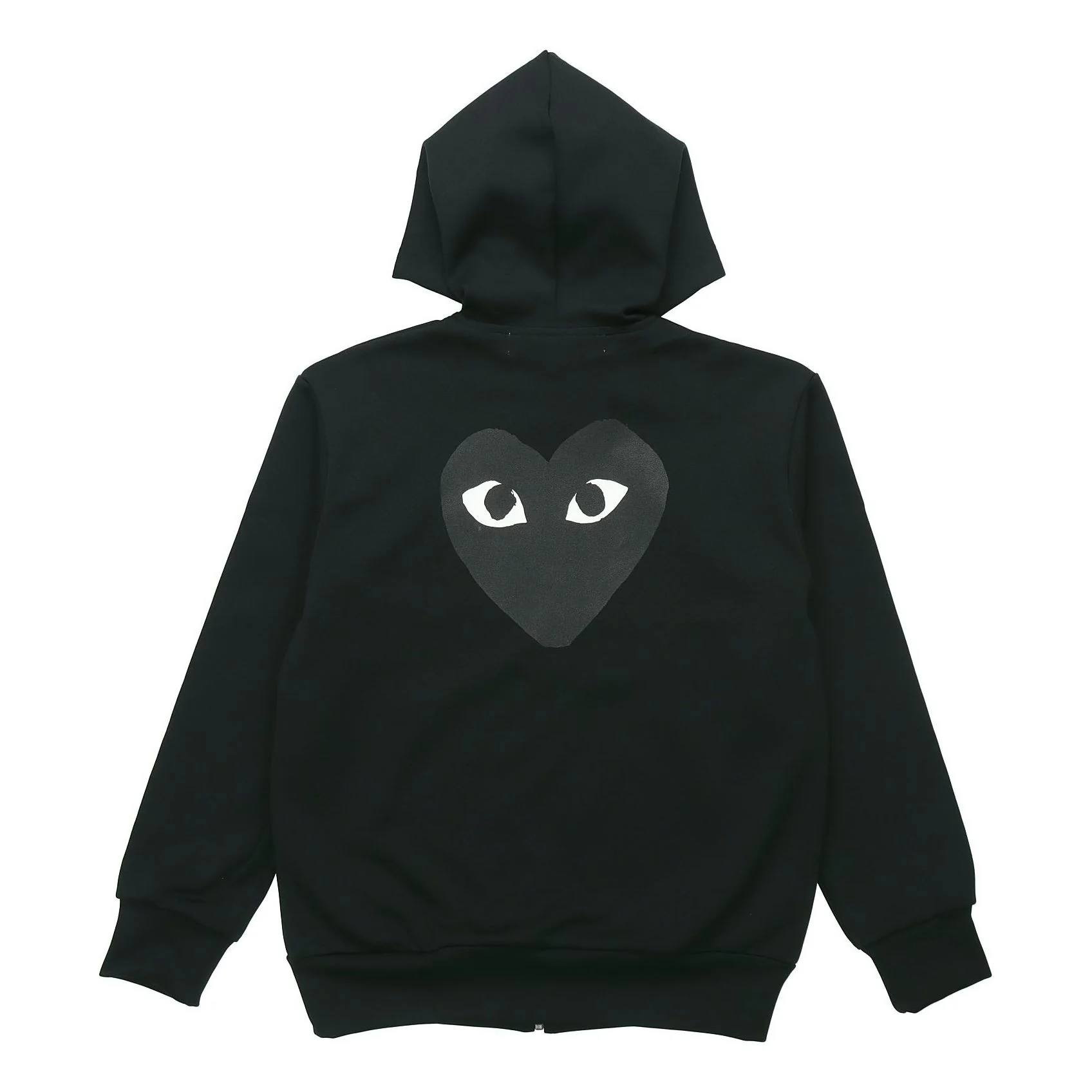 COMME des GARCONS PLAY Zip Up Hoodie 'Black' AZ-T254-051-1