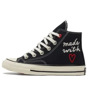(PS) Converse Chuck Taylor All Star 1970s 'Black Made Wtih Love' 370579C