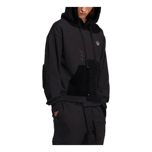 adidas originals Series Irregular Splicing Sports Black HC0352