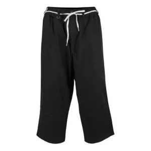 adidas Y-3 Canvas Workwear Cropped Pants 'Black' FP8678
