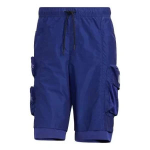 adidas ST POCKET WVSH Sports Cargo Shorts Blue HE3768