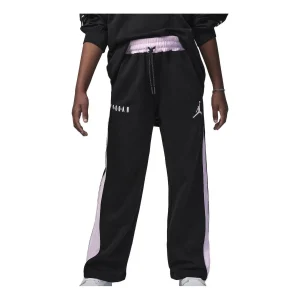 (GS) Air Jordan Soft Touch Mixed Sweatpants 'Black' 45C797-023