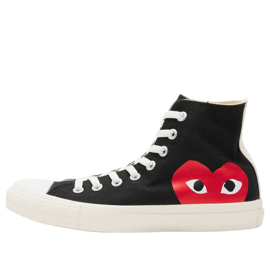 Converse x COMME des GARCONS PLAY Chuck 70 Hi 'Black' 1CK710