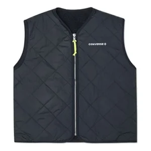 (WMNS) Converse Sherpa Reversible Vest Asia Sizing 'Black' 10020286A02