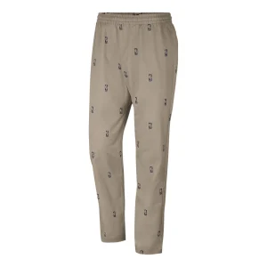 Nike Team 31 Courtside Full Print Logo Elastic Waistband Athleisure Casual Sports Pants Khaki DC0890-247