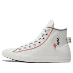 Converse Chuck Taylor All Star High 'Logo Tag - Vintage White' A06104C