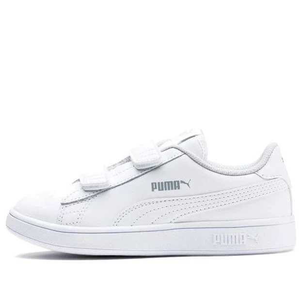 (PS) PUMA Smash v2 Leather 'Triple White' 365173-02