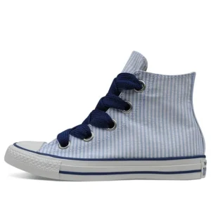 (WMNS) Converse Chuck Taylor All Star Big Eyelet Seersucher 'Blue' 560995C