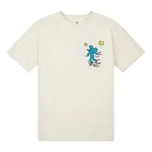 Converse x Keith Haring Mouse T-Shirt Asia Sizing 'Egret' 10025062-A01