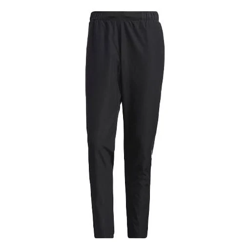 Men's adidas Tec Woven Pnt Solid Color Sports Stylish Long Pants/Trousers Black GL8698