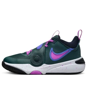 (GS) Nike Team Hustle D 11 'Deep Jungle Light Ultramarine' DV8996-300