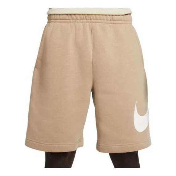 Nike Sportswear Club Graphic Shorts 'Kahki White' BV2721-247