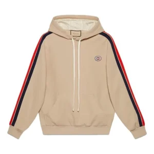 Gucci Jersey Hooded Sweatshirt 'Beige' 733972-XJFFB-9117