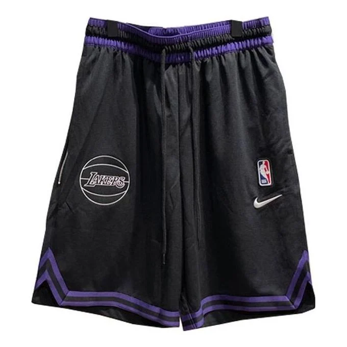 Nike NBA Dry Fit LA Lakers DNA Shorts 'Black' DZ3687-010
