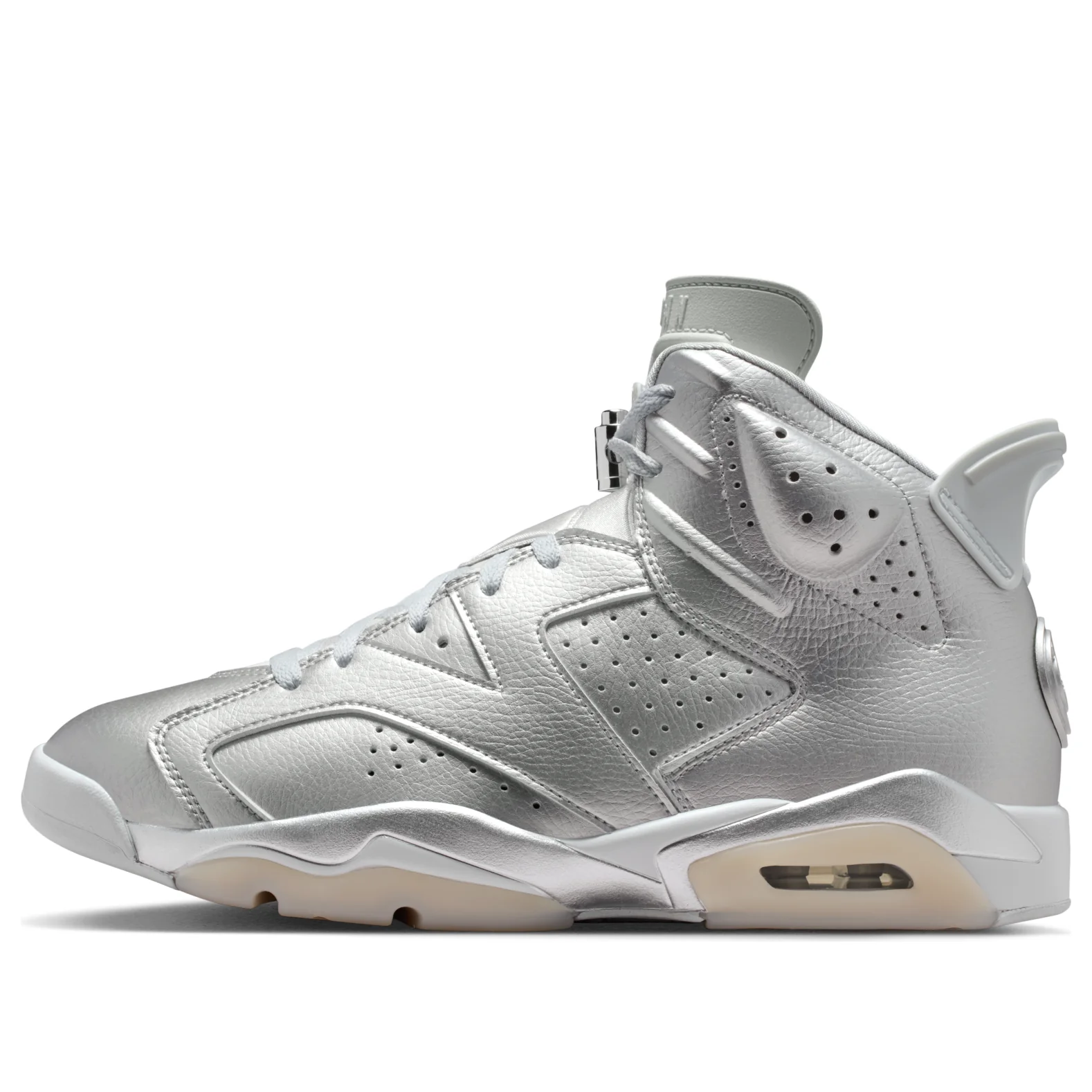 Air Jordan 6 x Paris Saint-Germain PSG 'Metallic Silver' IQ5135-001