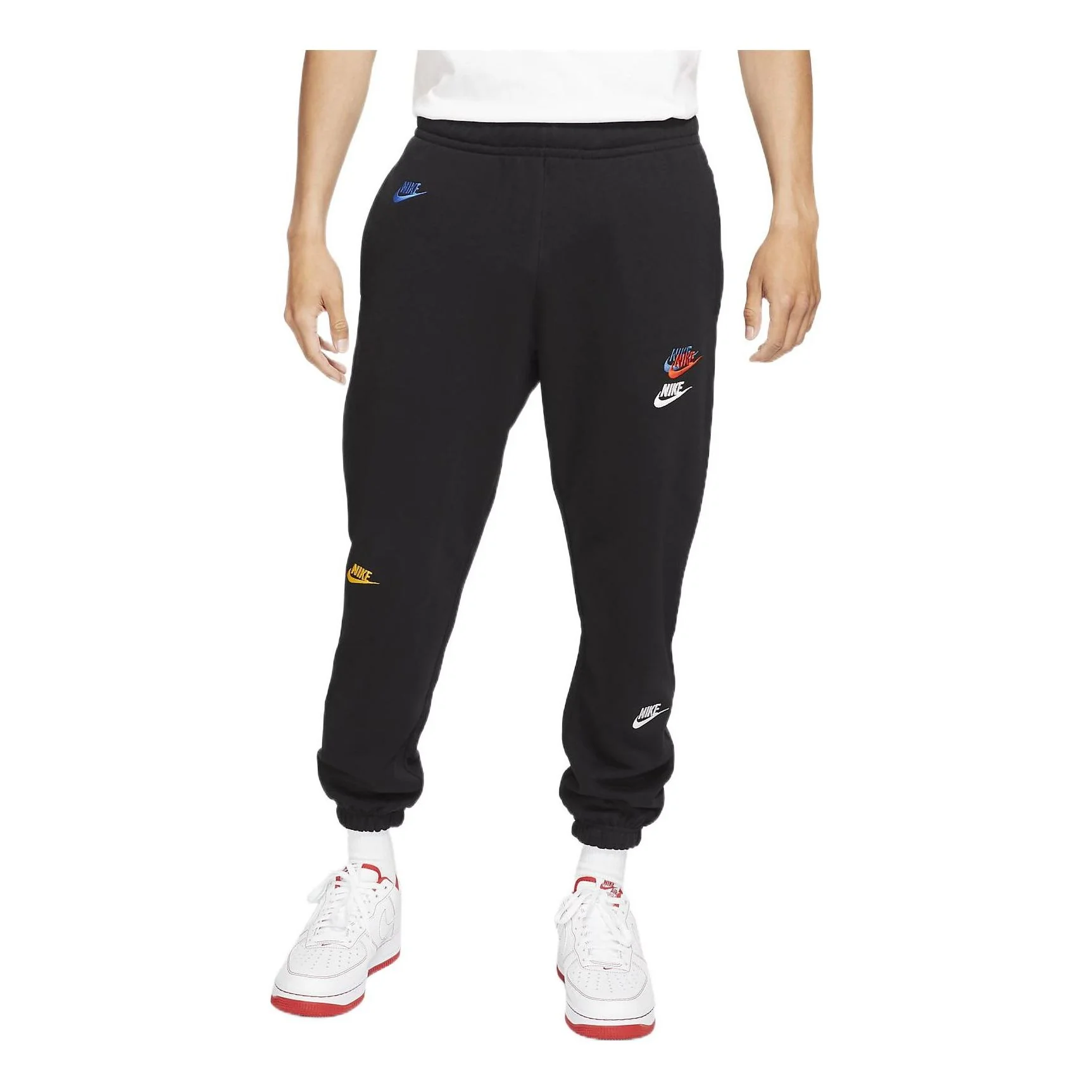 Nike Sportswear Essential+ mid-waist joggers Asia Sizing 'Black' DD4677-010
