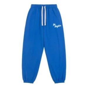 Mitchell & Ness x NBA Los Angeles Lakers Sweatpants 'Blue' MNJYFWSP23091003