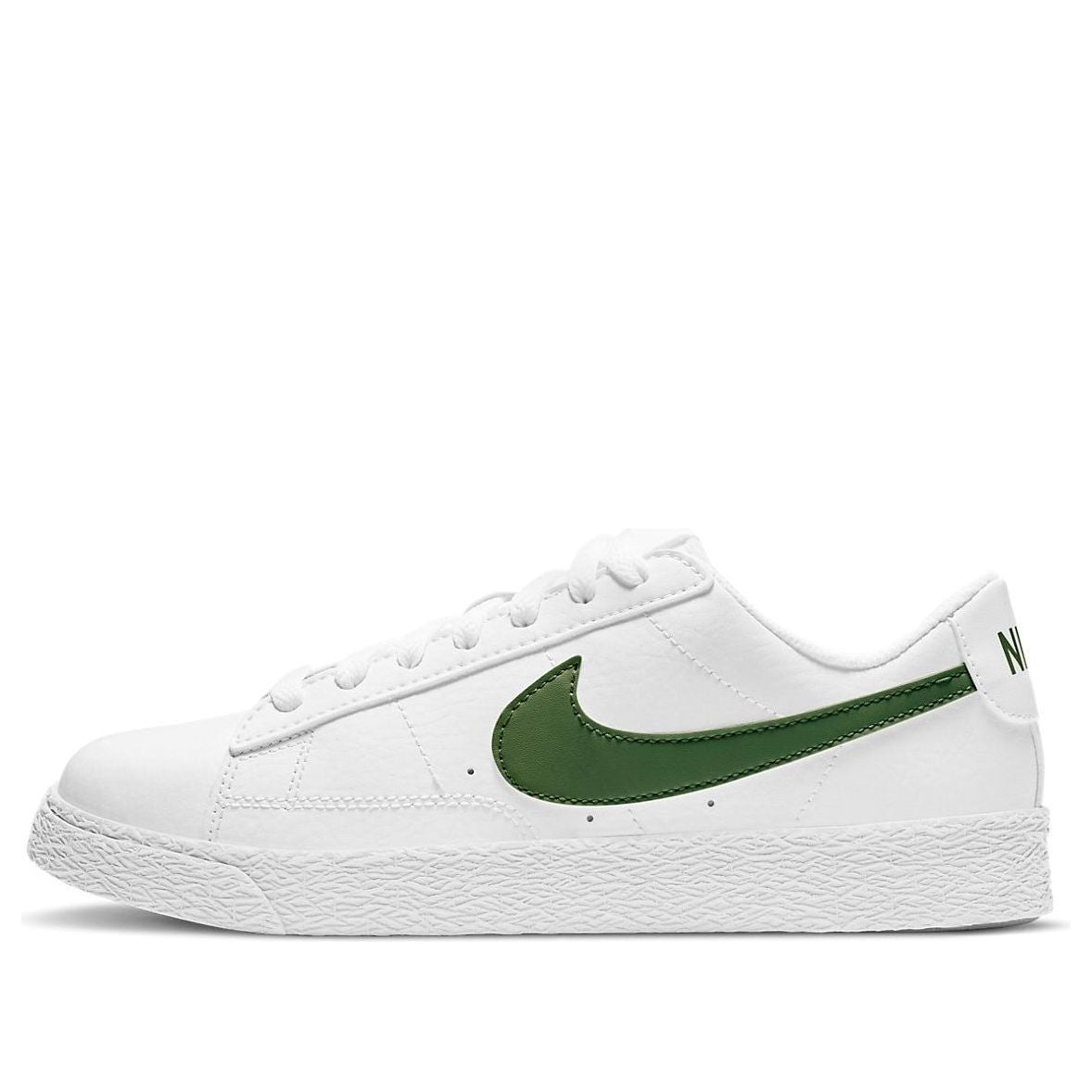 (GS) Nike Blazer Low 'White Forest Green' CZ7576-101